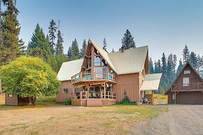 Remote Elk City Escape w/ Decks & Mtn Views!