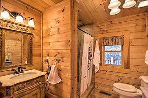 Bryson City Cabin w/ Wraparound Deck & Hot Tub