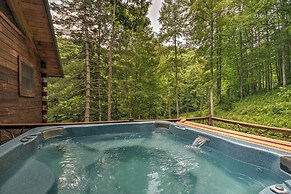Bryson City Cabin w/ Wraparound Deck & Hot Tub