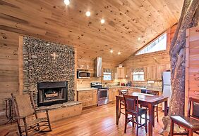 Bryson City Cabin w/ Wraparound Deck & Hot Tub