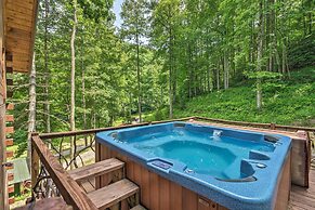 Bryson City Cabin w/ Wraparound Deck & Hot Tub