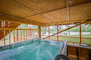 Waterfront Huntsville Home w/ Private Dock & Spa