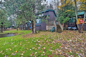 Pet-friendly Adirondack Cabin w/ On-site Lake
