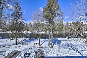 Riverfront Crivitz Condo w/ Fireplace & Views