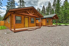 Hungry Horse Cabin: Deck, Fire Pit, Near Glacier!