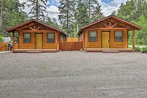Hungry Horse Cabin: Deck, Fire Pit, Near Glacier!