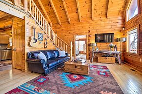 Smoky Mountain Cabin Rental w/ Hot Tub + Fire Pit!
