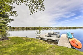 'big Fish Bay Hideaway' - Rice Lake Home w/ Dock!