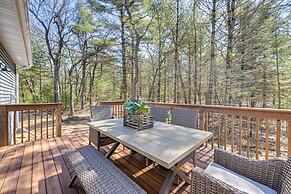 Chic Wisconsin Retreat w/ Deck, Grill & Fire Pit!