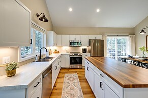 Chic Wisconsin Retreat w/ Deck, Grill & Fire Pit!