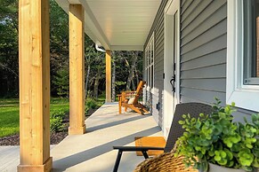 Chic Wisconsin Retreat w/ Deck, Grill & Fire Pit!