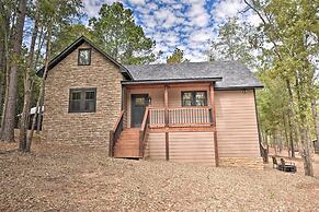 Modern Broken Bow Cabin: Large Deck, BBQ & Pergola