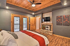 Modern Broken Bow Cabin: Large Deck, BBQ & Pergola