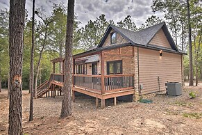 Modern Broken Bow Cabin: Large Deck, BBQ & Pergola