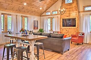 Modern Broken Bow Cabin: Large Deck, BBQ & Pergola