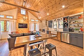 Modern Broken Bow Cabin: Large Deck, BBQ & Pergola