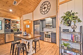 Modern Broken Bow Cabin: Large Deck, BBQ & Pergola