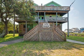 Quiet Hatteras Duplex With Decks ~ 1 Mile to Beach