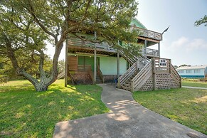 Quiet Hatteras Duplex With Decks ~ 1 Mile to Beach