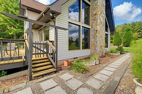 Secluded Mountain City Home w/ Deck & Views!