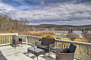 Alpine Lake Resort Home: Stunning Lake Views!