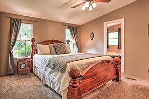 Waterfront Karnack Home w/ Boathouse & Deck!