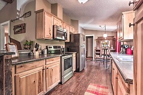 Waterfront Karnack Home w/ Boathouse & Deck!