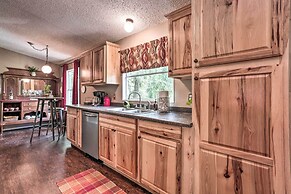 Waterfront Karnack Home w/ Boathouse & Deck!