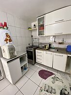 3 quartos a 2 quadras da Praia