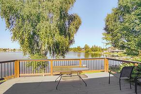 Lakefront Fairbanks Home w/ Private Beach!