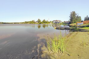 Lakefront Fairbanks Home w/ Private Beach!