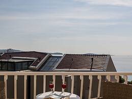 Rooms Tupina by Paulina - Comfort Double Room With Balcony and Sea Vie