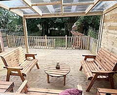 The Serene Stays Sleeps 6 With Garden