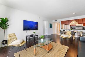 Pool view from Exclusive Brickell Condo