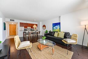 Pool view from Exclusive Brickell Condo