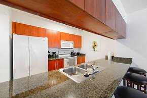 Pool view from Exclusive Brickell Condo