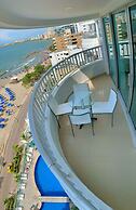 2 Bedroom Beachfront Apartment 2p1-al2 With Pool And Wifi
