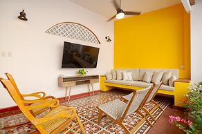 3cm-1 Colonial House In Getsemaní With Pool Air Conditioning and Wifi