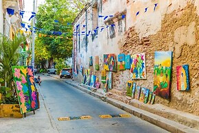 Dm-qs2 Studio Room In Getsemani With Pool and Wifi