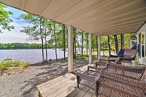 Waterfront Pocono Lake Home w/ Private Dock!
