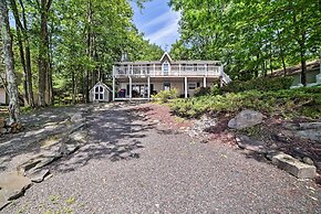 Waterfront Pocono Lake Home w/ Private Dock!