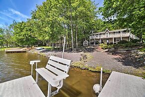 Waterfront Pocono Lake Home w/ Private Dock!