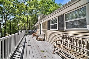 Waterfront Pocono Lake Home w/ Private Dock!