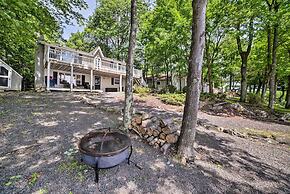 Waterfront Pocono Lake Home w/ Private Dock!