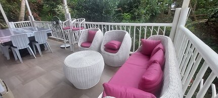 A touch of pink secret garden resort