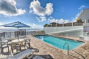 Airy Oceanfront Condo: Steps to Daytona Beach