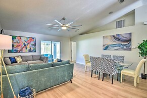 Bright Palm Coast Gem w/ Lanai & Private Pool
