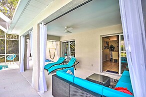 Bright Palm Coast Gem w/ Lanai & Private Pool