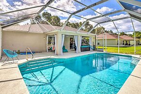 Bright Palm Coast Gem w/ Lanai & Private Pool