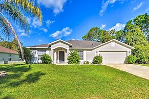 Bright Palm Coast Gem w/ Lanai & Private Pool